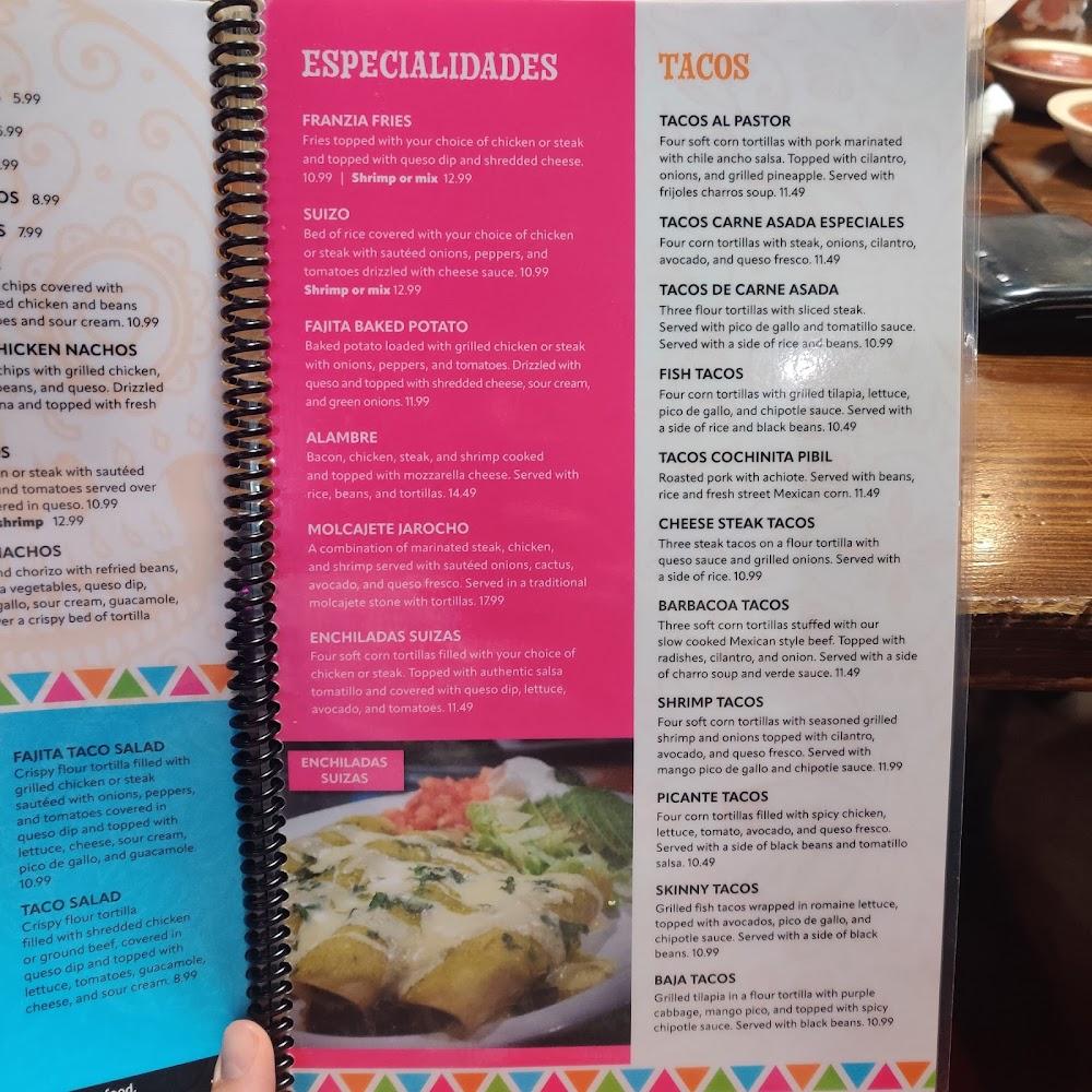 Los Chimas of Brookfield Menu image 3